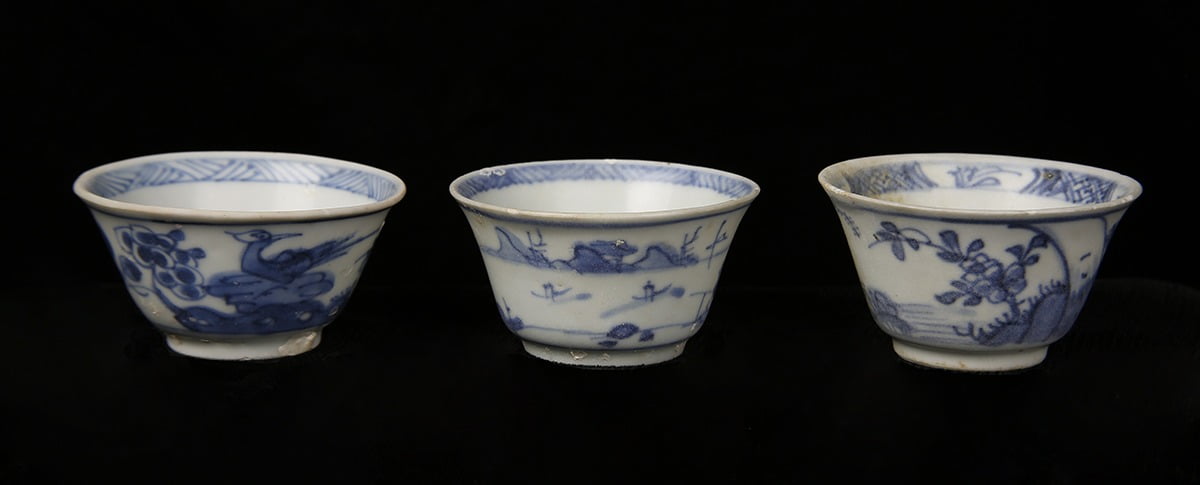Cau Mau shipwreck pottery bowls