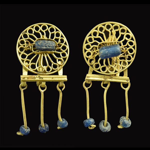 Roman Gold Earrings Set