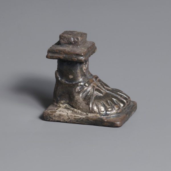 Roman Silver Casket Foot