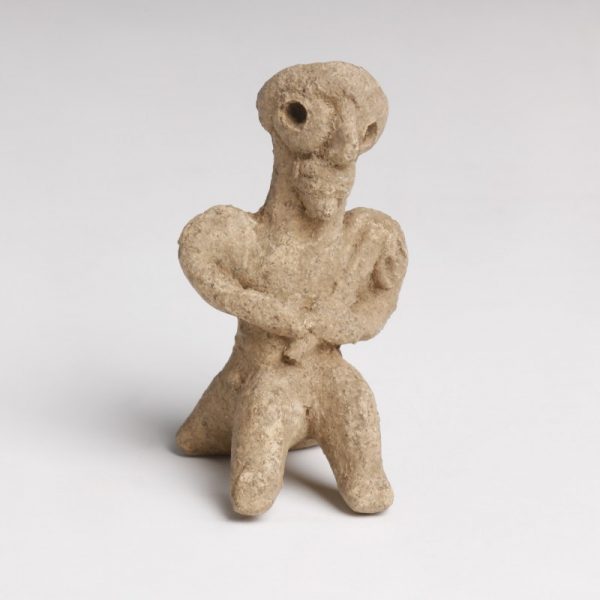 Syro-Hittite Terracotta Statuette of a Deity