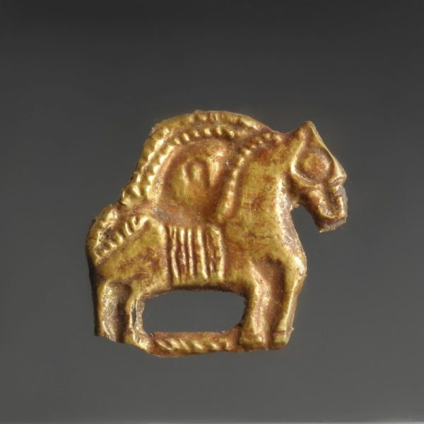 Western Asiatic Scythian Gold Horse Appliqué