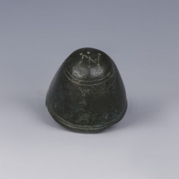 Byzantine Bronze Domed Weight