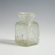 Glass Mould Blown Panelled Jar