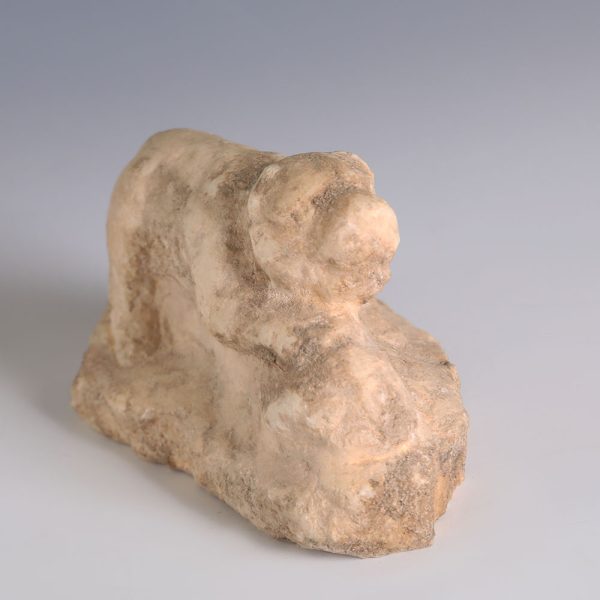 Marble of Lion Devouring Animal Head