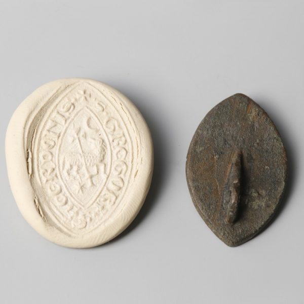 Medieval Ecclesiastical Bronze Seal Matrix