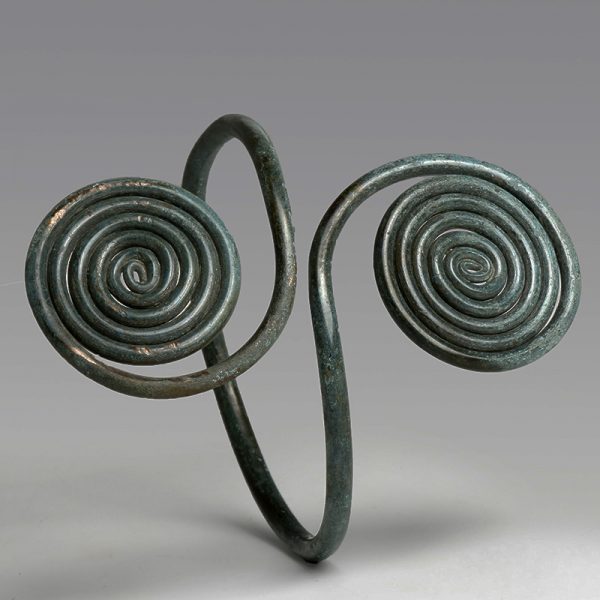 A Celtic Bronze Spiral Armband