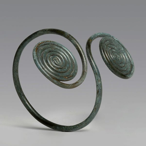 A Celtic Bronze Spiral Armband