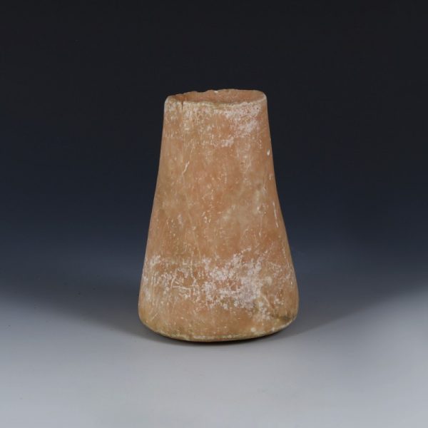 Simple Alabaster Bactrian Vase