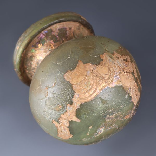 Rare Provenance Roman Glass Jar