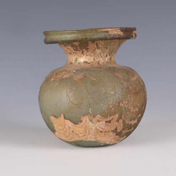 Rare Provenance Roman Glass Jar