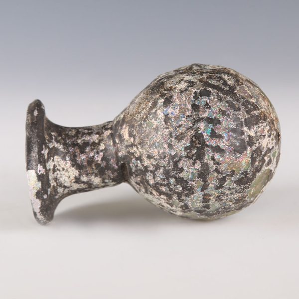 Roman Mould-Blown Glass Flask