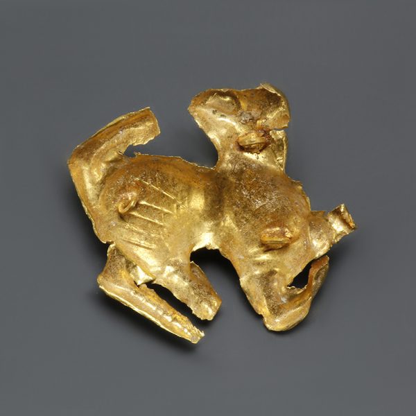 Bronze Age Scythian Gold Zoomorphic Mount