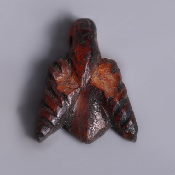 Egyptian Red Jasper Fly Amulet