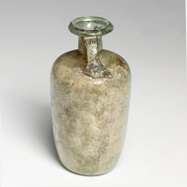 Roman Glass Cylindrical Bottle