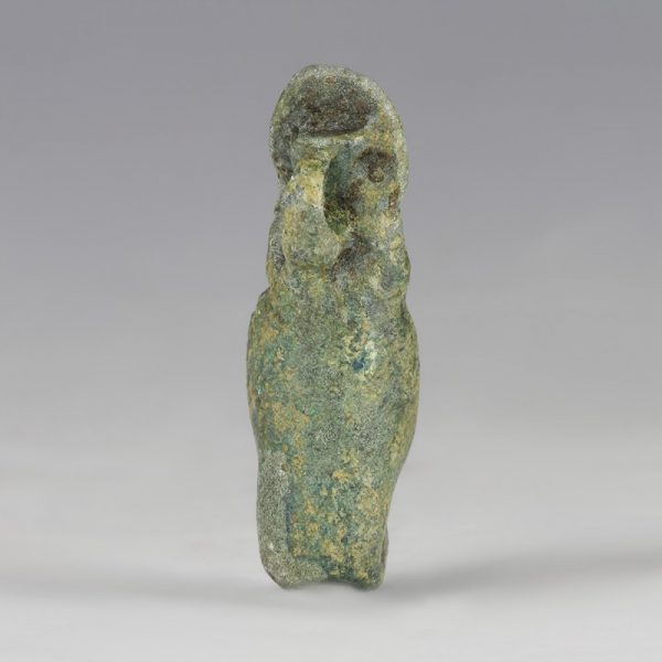 Egyptian Bronze Thoth Baboon Amulet