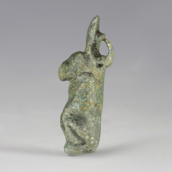Egyptian Bronze Thoth Baboon Amulet