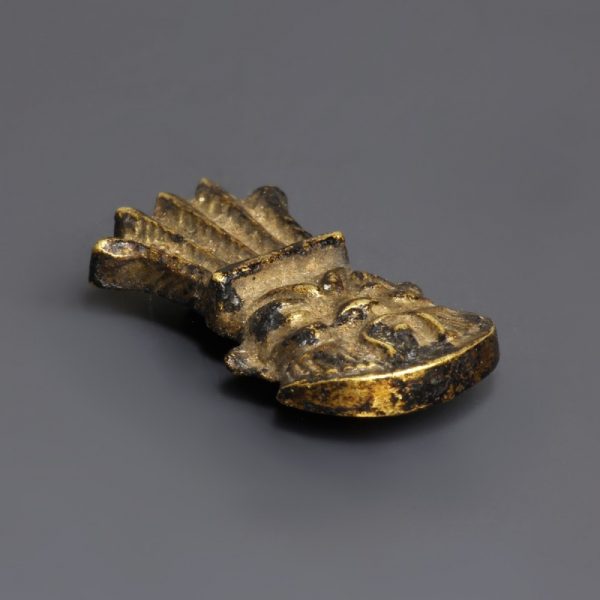 Egyptian Gold Bes Amulet