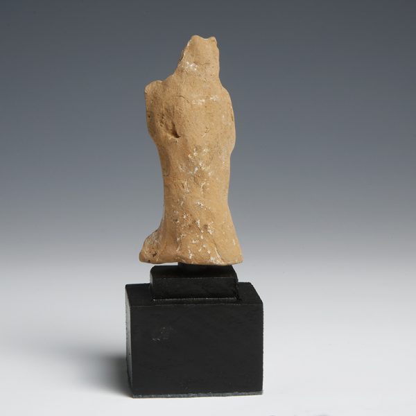 Greek Pottery Figurine Depicting a Satyric Actor