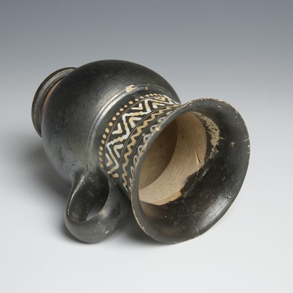Greek South Italian Pottery Thistle Mug