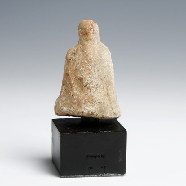 Greek Terracotta Figurine of a Boy Squatting