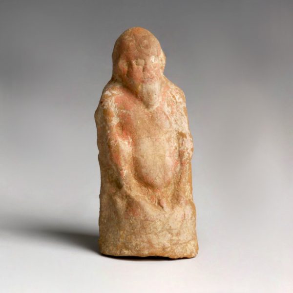 Greek Terracotta Figurine of Silenus