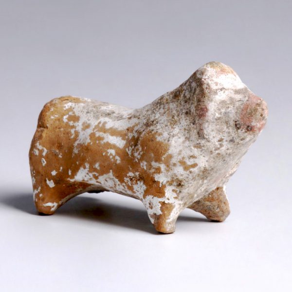 Greek Terracotta Rattle in the Shape of a Sheep