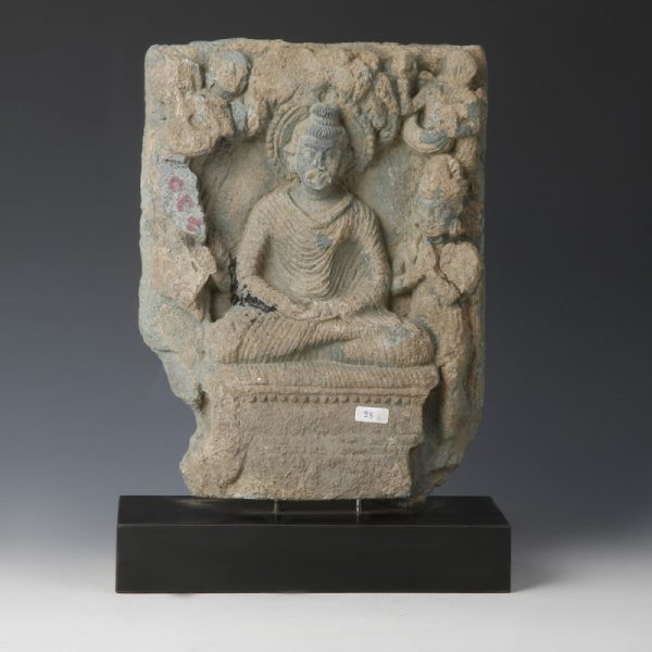 Large Gandharan Relief of Buddha