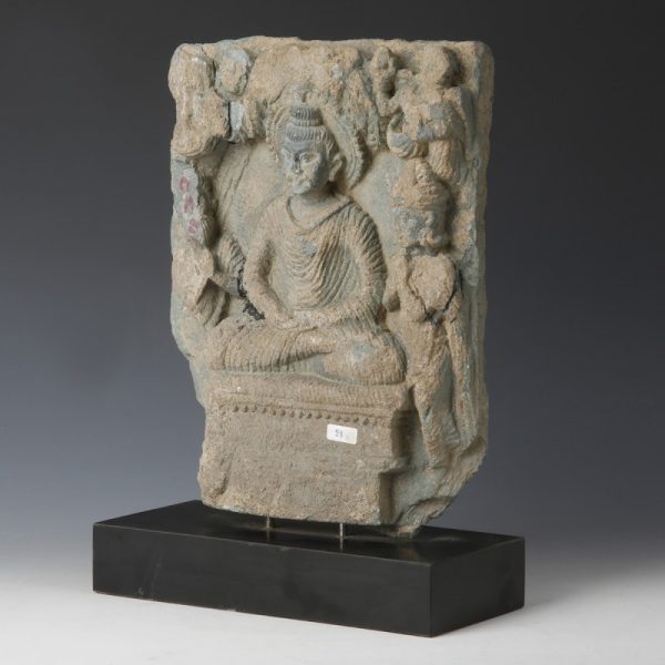 Large Gandharan Relief of Buddha