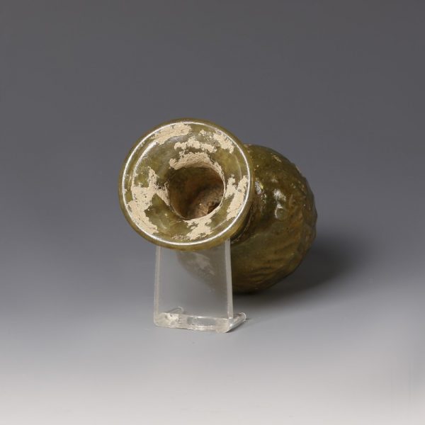 Roman Mould-Blown Glass Sprinkler Flask