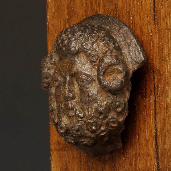 Roman Bronze Zeus-Ammon Appliqué