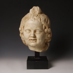 roman-marble-head-cupid
