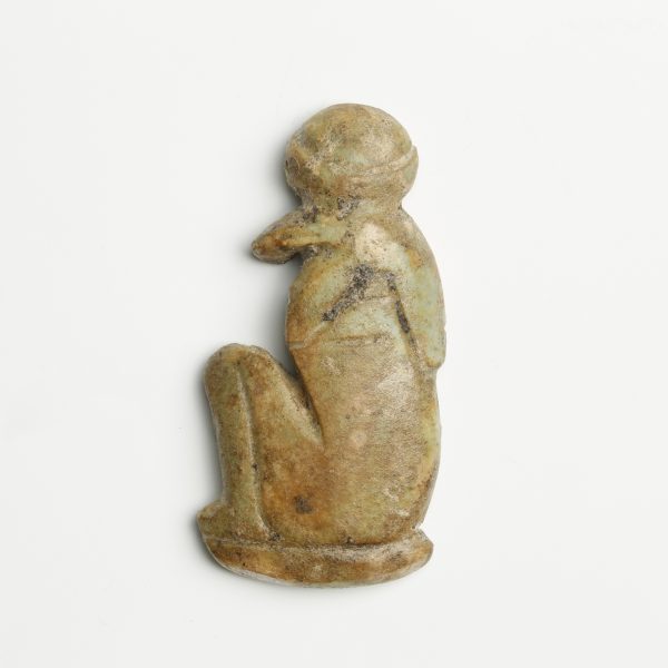 Egyptian Amulet with Seated Thoth