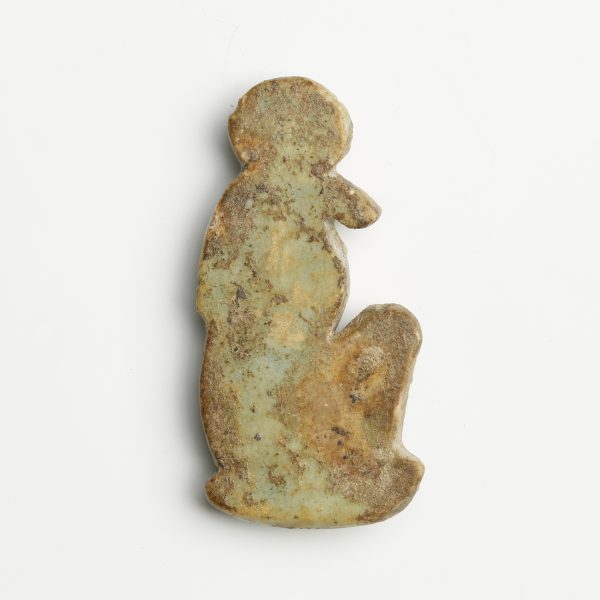 Egyptian Amulet with Seated Thoth