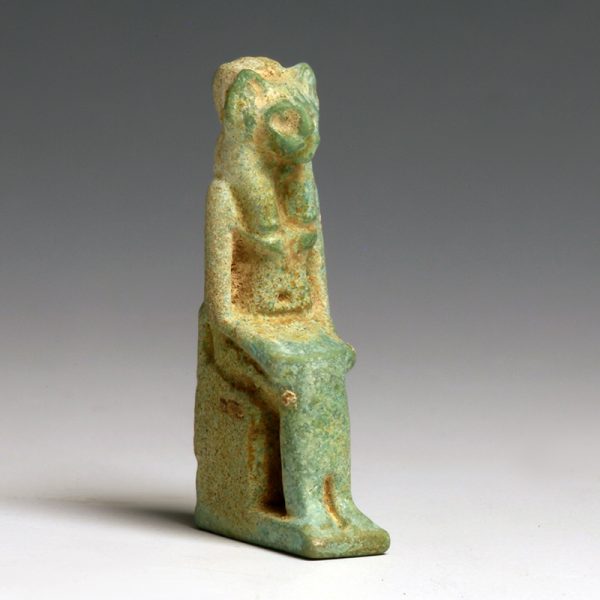 Egyptian Faience Amulet of Sekhmet