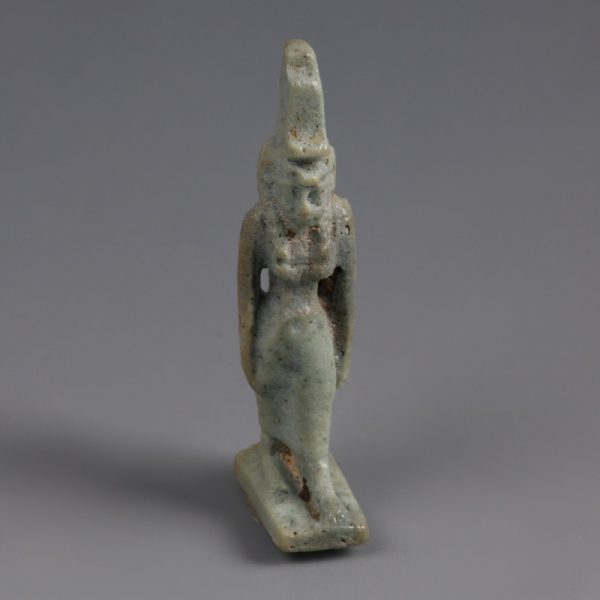 Egyptian Faience Isis Amulet