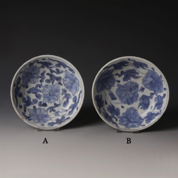 Chinese Kangxi Blue and White Dishes