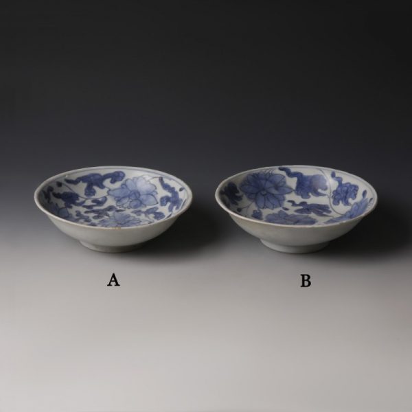 Chinese Kangxi Blue and White Dishes