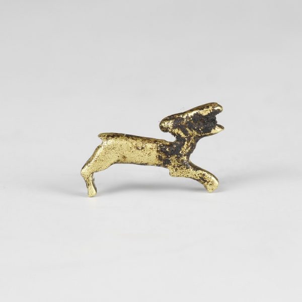 Gold Egyptian Gazelle Amulet