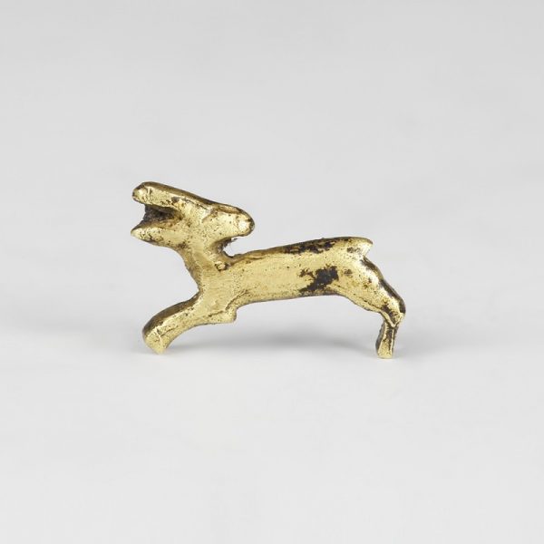 Gold Egyptian Gazelle Amulet