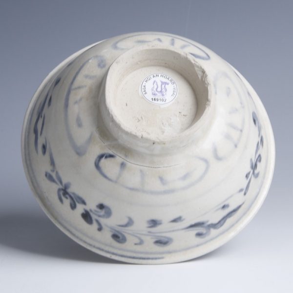 Hoi An Blue and White Inscribed Bowl