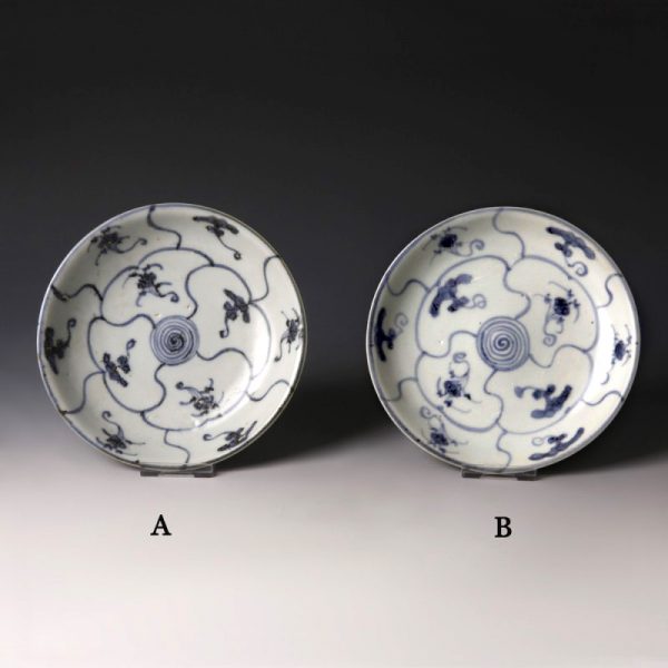 Tek Sing Blue and White Saucer Dishes
