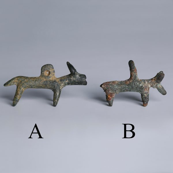 Luristan Bronze Animal Pendants