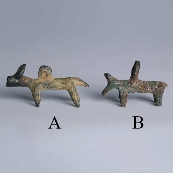 Luristan Bronze Animal Pendants