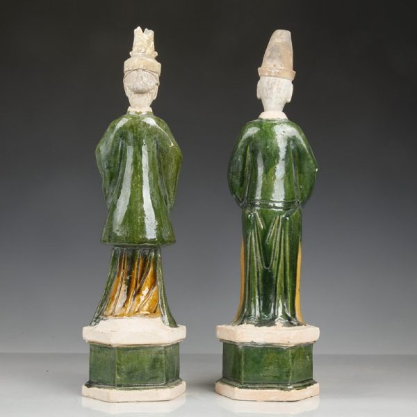 Ming Dynasty Sancai Glazed Offerants