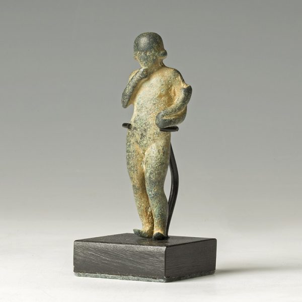 Phoenician Bronze Statuette of Harpocrates