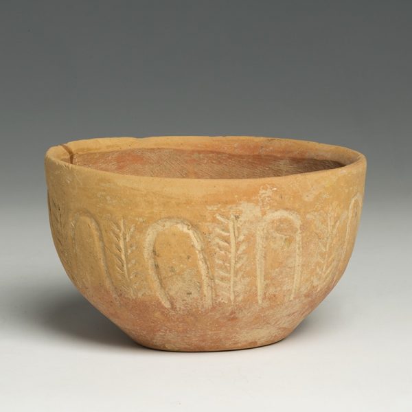 Rare Roman Terracotta Drinking Bowl
