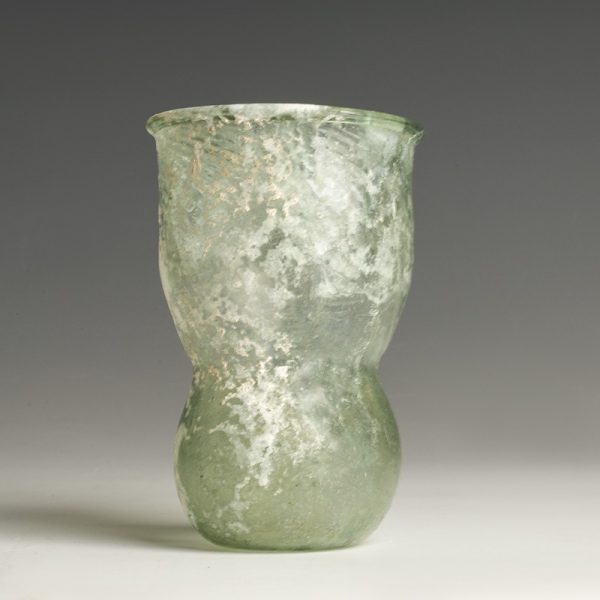 Rare Rhenish Saxon Decorated Glass Beaker