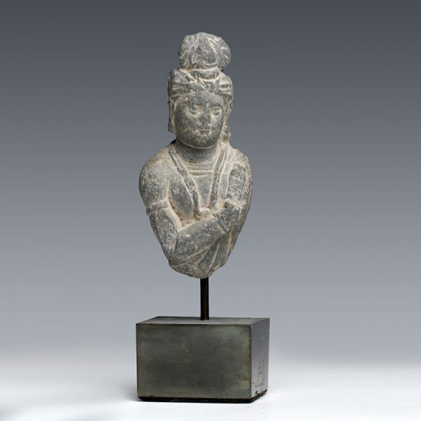 Gandhara Buddhist Stone Statuette