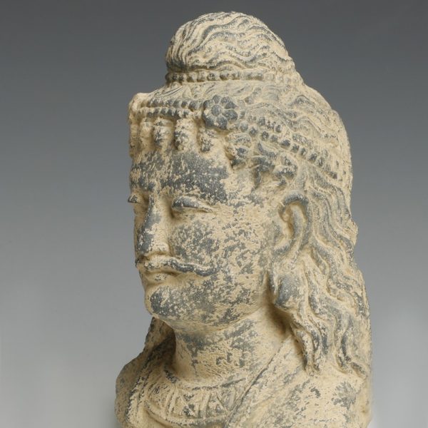 Gandharan Head of a Bodhisattva