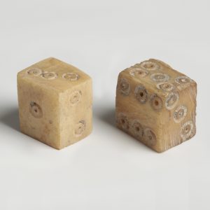 pair of roman bone dice